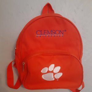Clemson  orange backpack